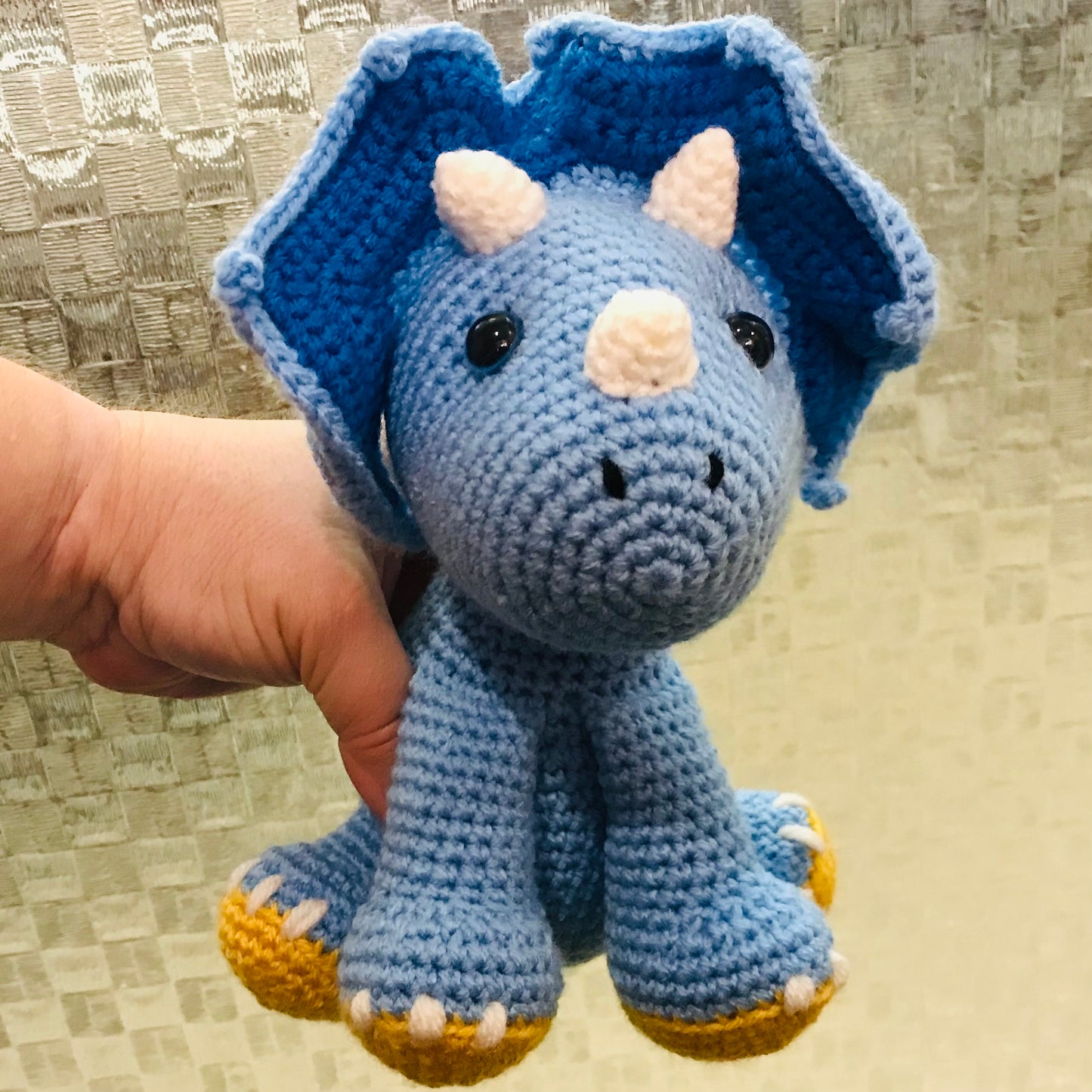 Dino Crochet Toy