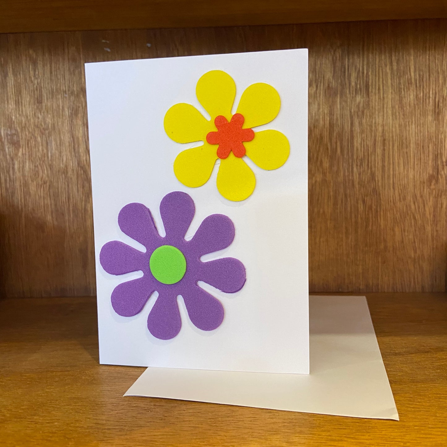 2D Flower Greeting Cards