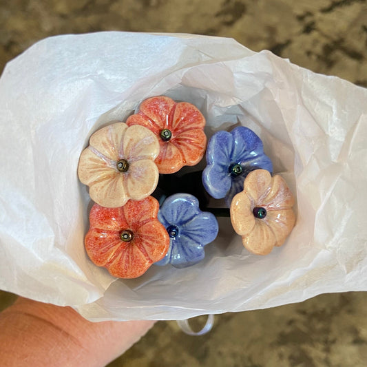 Handthrown Ceramic Forever Posies