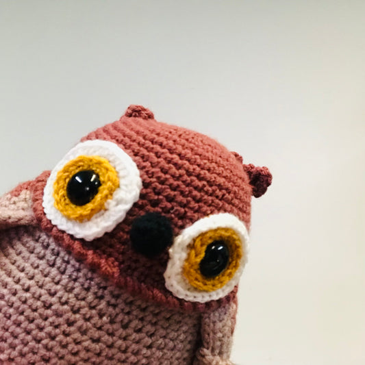Owl Crochet Toy