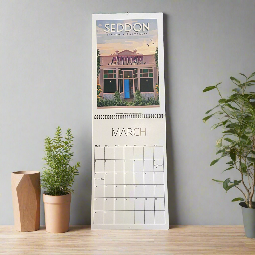 2026 Westie Wall Calendar by Kerrie Gottliebsen (A3)