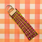 Handpainted Leather Keysash