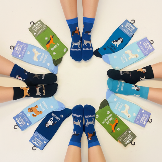 Heart & Sole Mates Bamboo Socks - Pooch Range