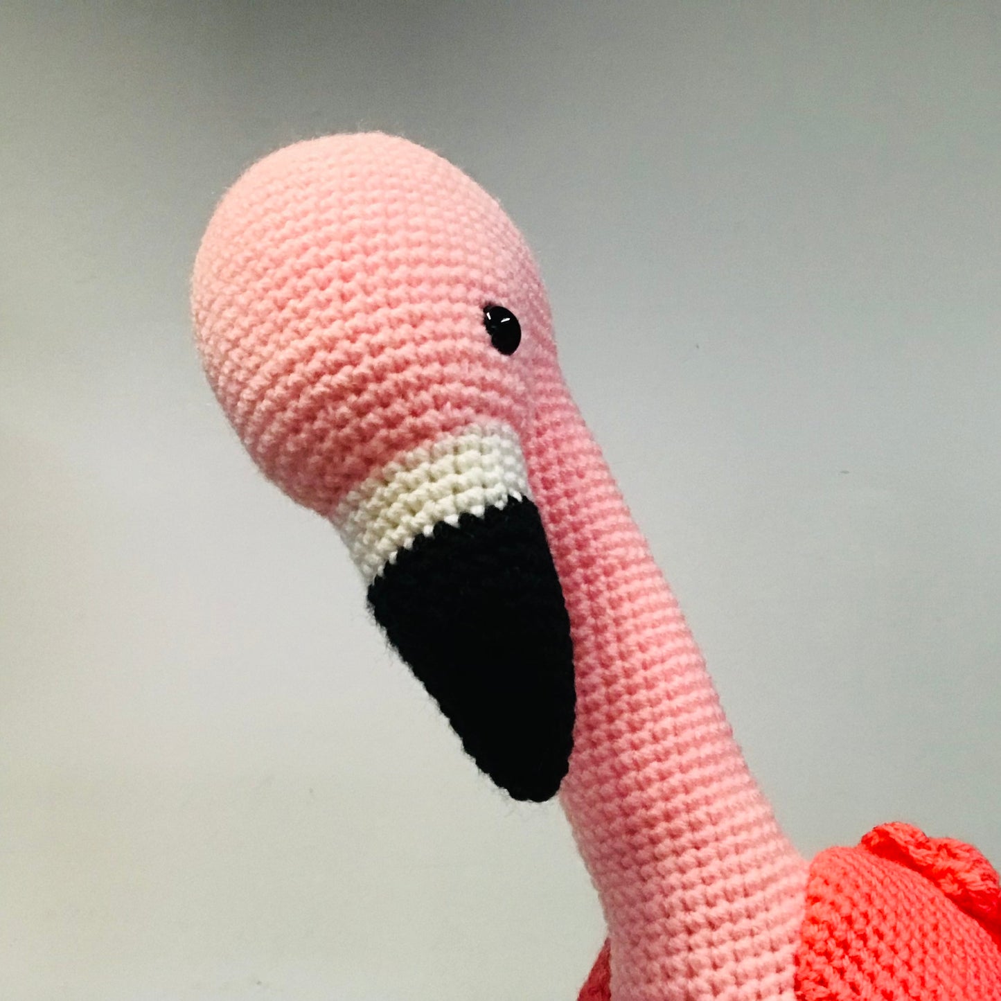 Flamingo Crochet Toy