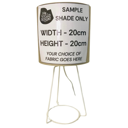 Lamp Base Only - White Wire Tripod Table Lamp