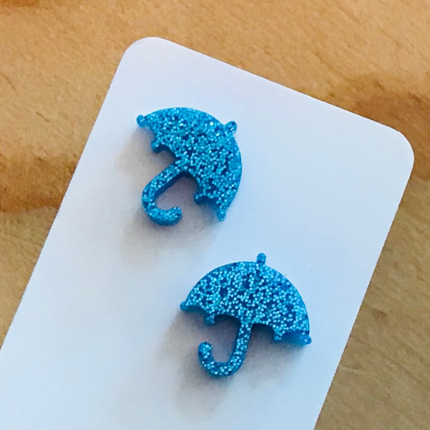 Novelty Studs Earrings - Graphic Acrylic
