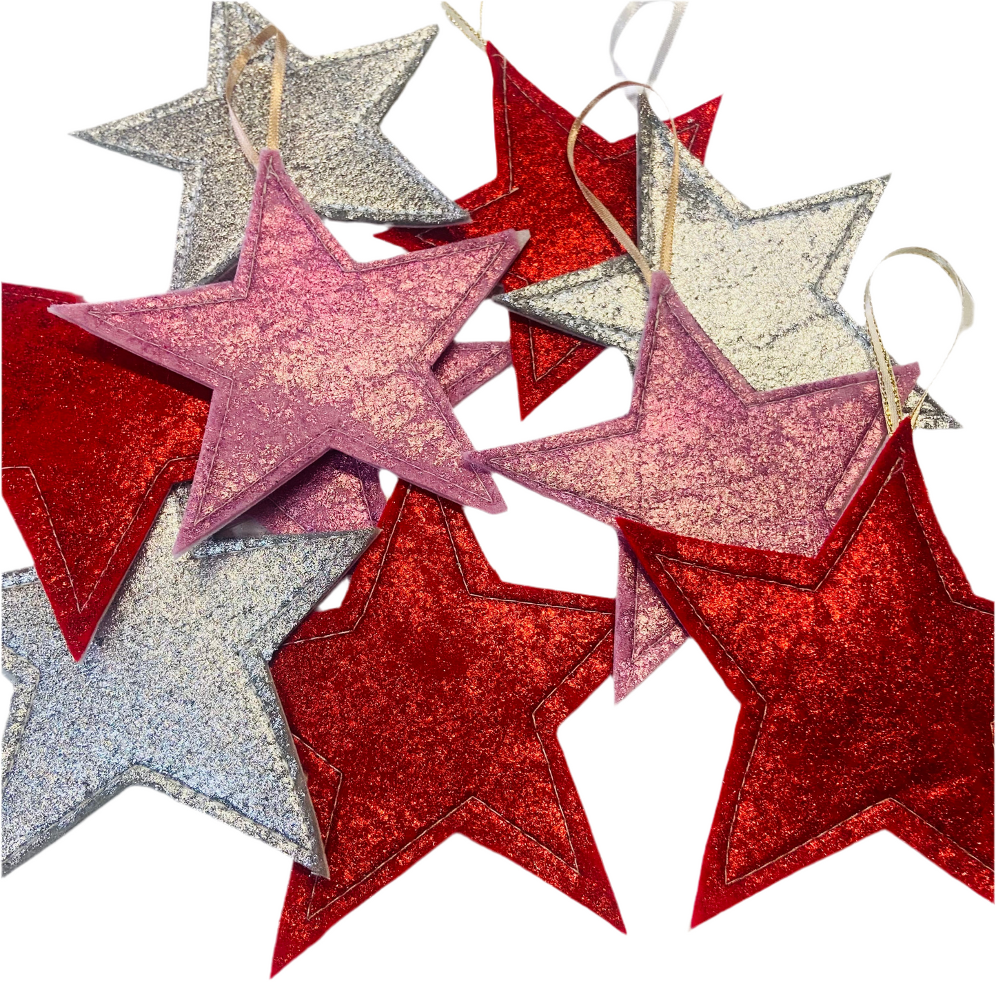Christmas Decorations - Felt Stars