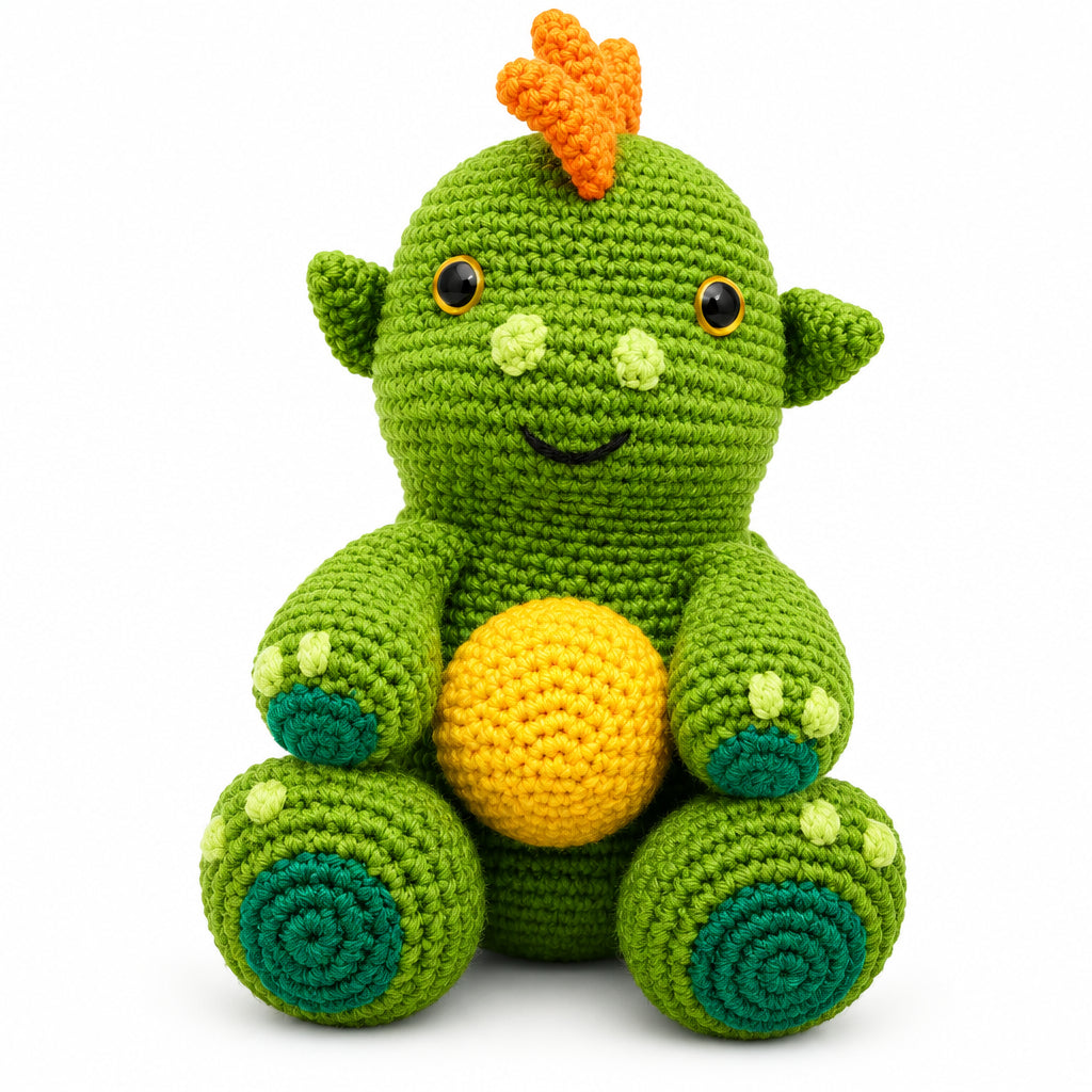 Dinosaur Godzilla Crochet Toy