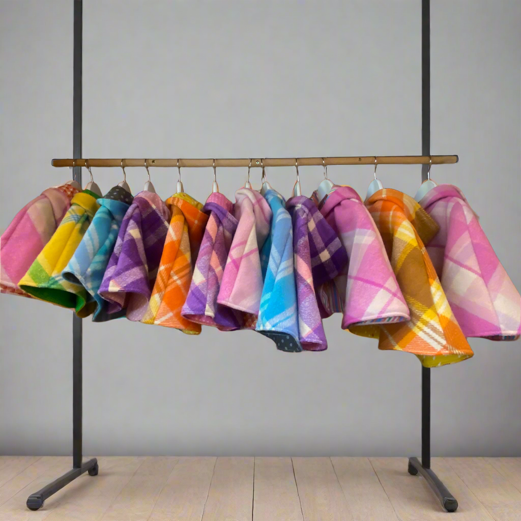 Hooded Woollen Capes - Vintage Blankets