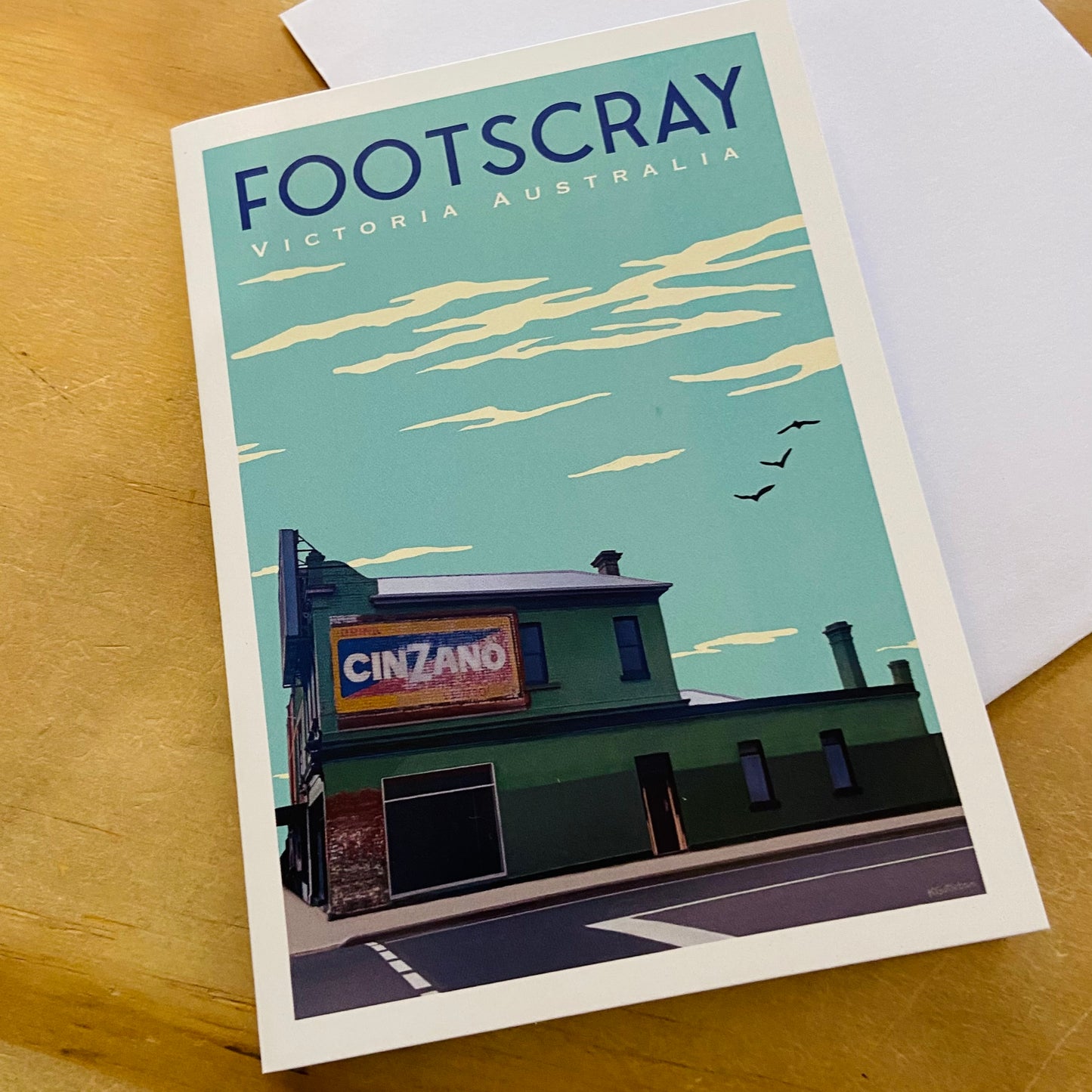 Vintage Iconic Local Landmark Greeting Cards