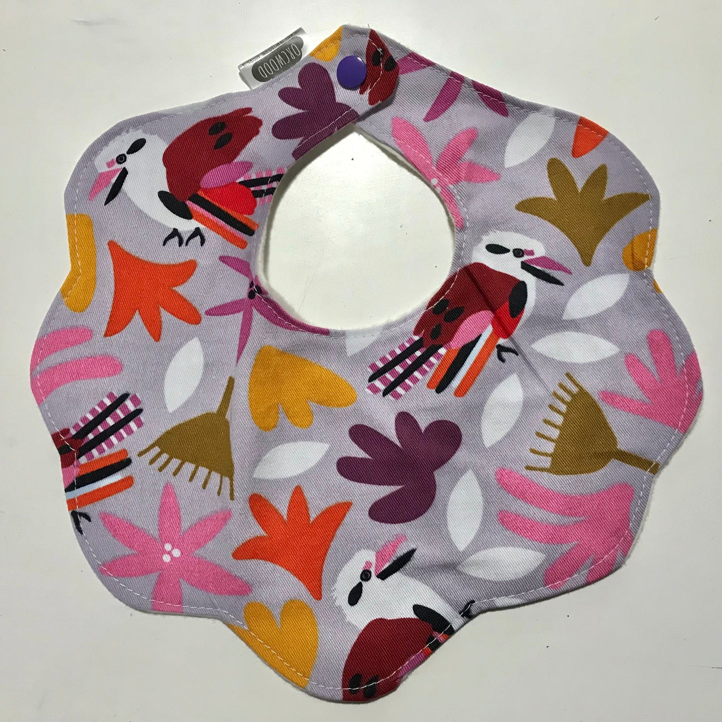 Bibs - Handmade Scalloped baby and toddler bib