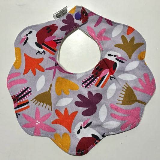 Bibs - Handmade Scalloped baby and toddler bib
