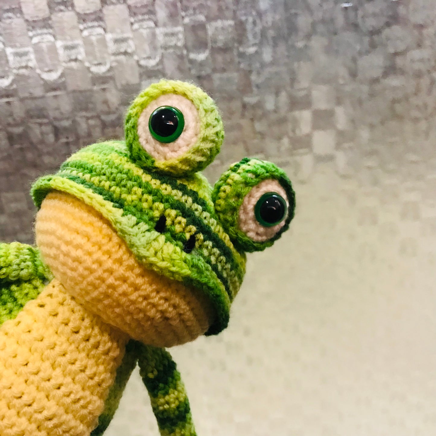 Frog Crochet Toy