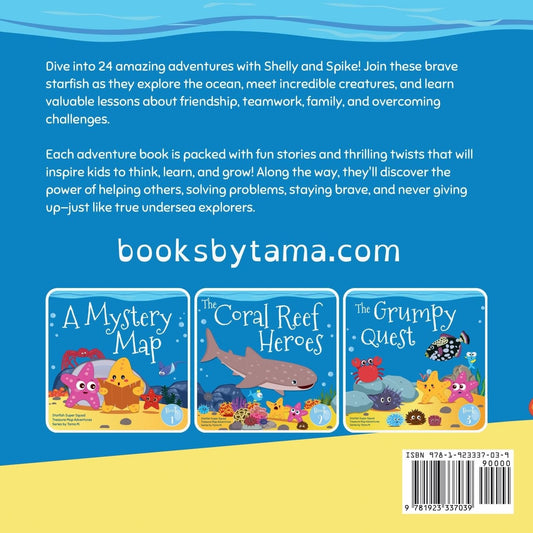 Treasure Map Adventures: Starfish Super Squad Book 1 - A Mystery Map