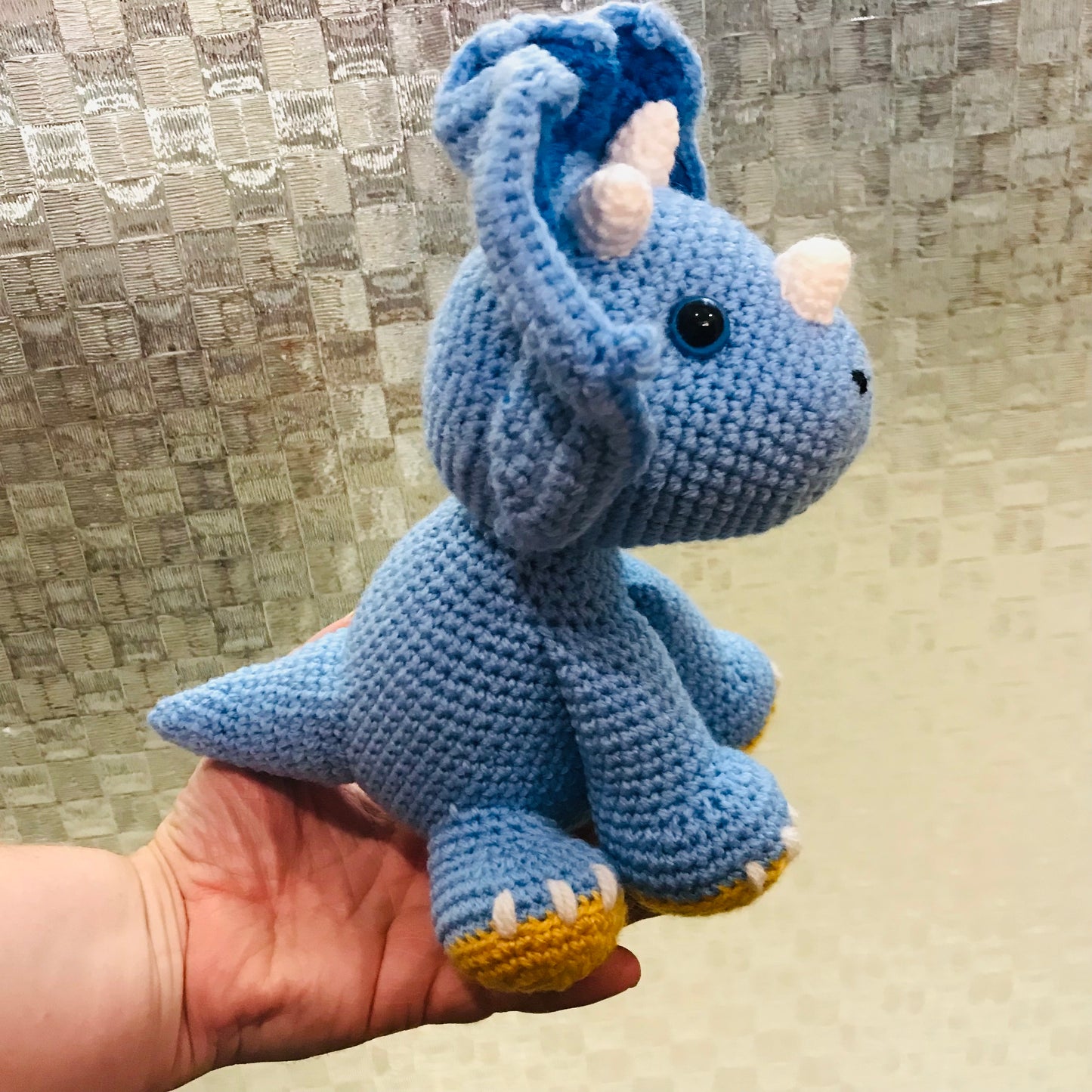 Dino Crochet Toy