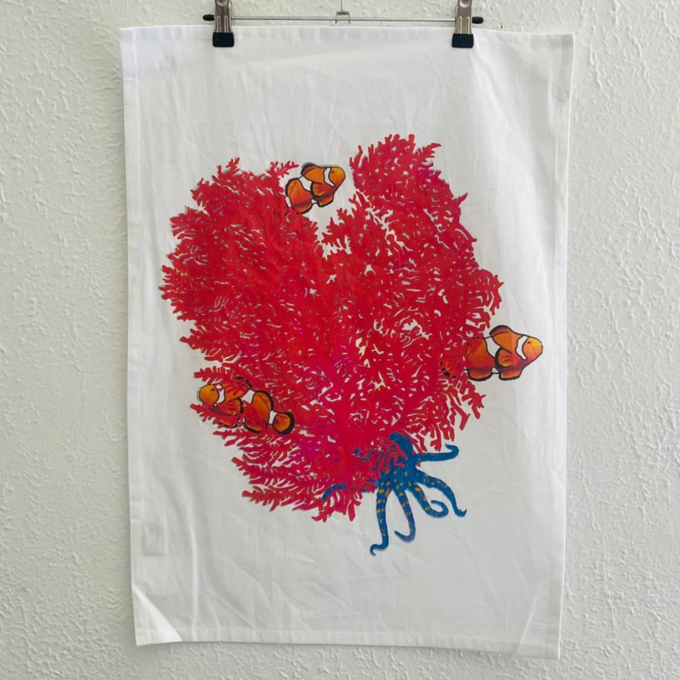 Coral Garden - Tea Towel