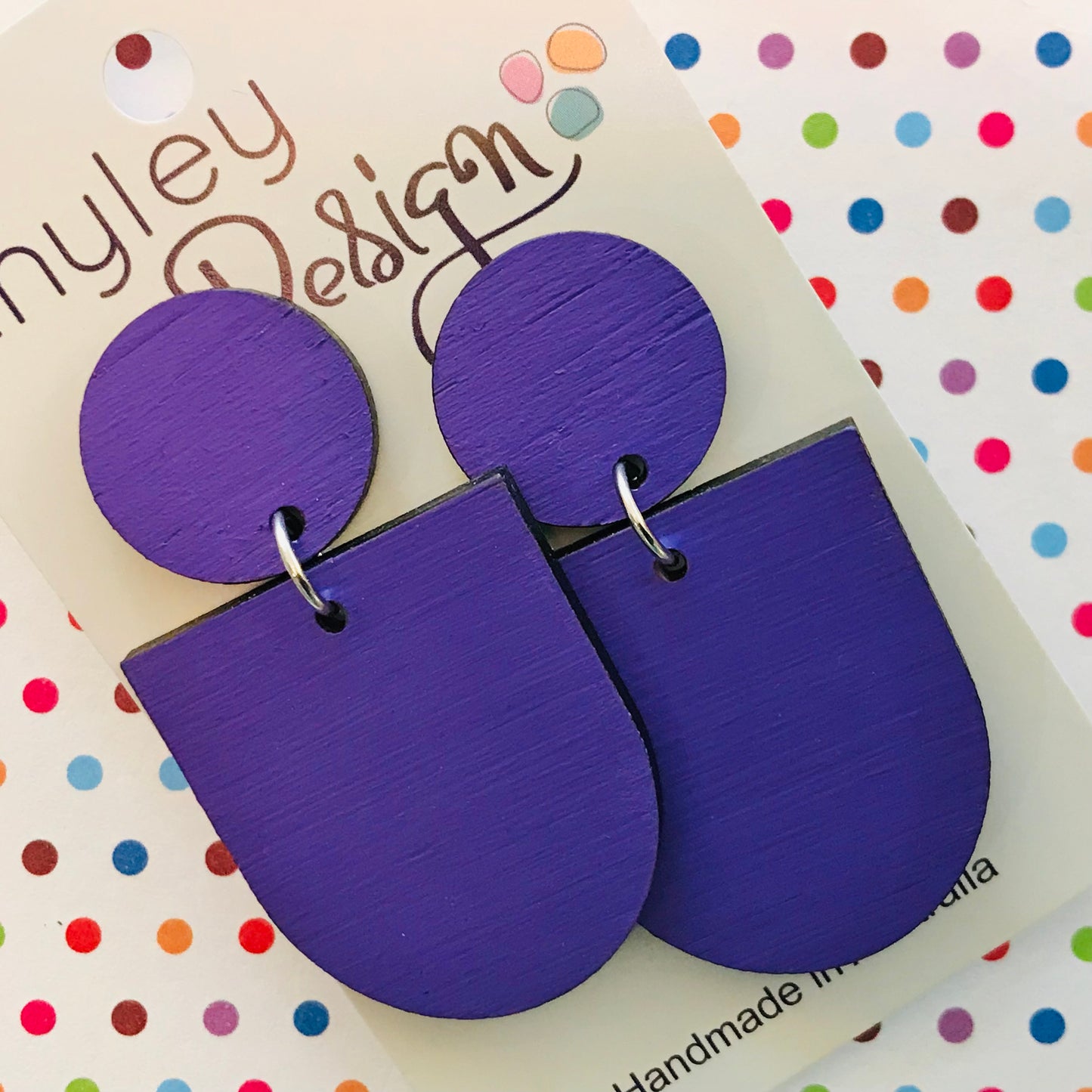 Twin Drop Statement Earrings