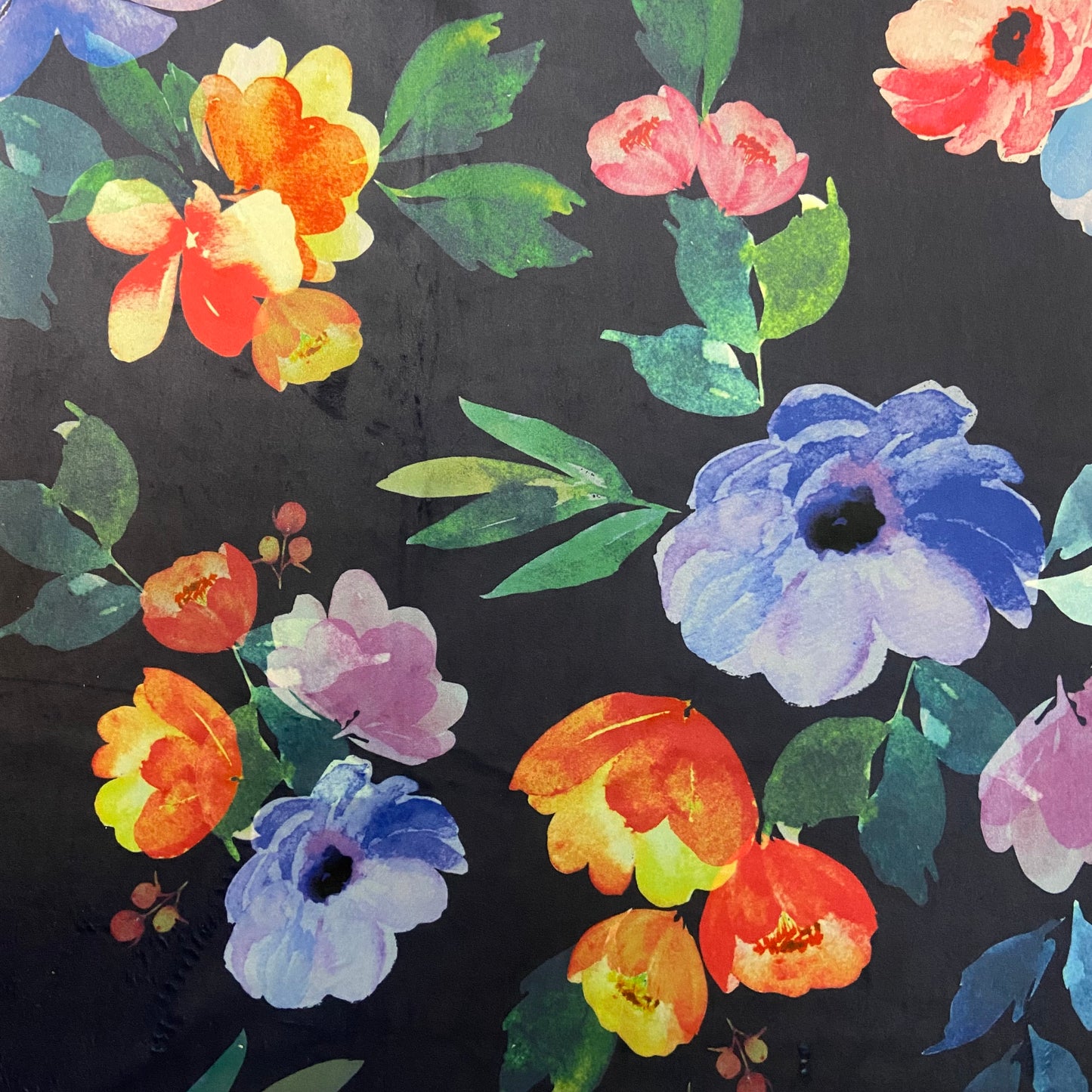Custom Lamp Shade only - Amelia Floral Velvet Shade