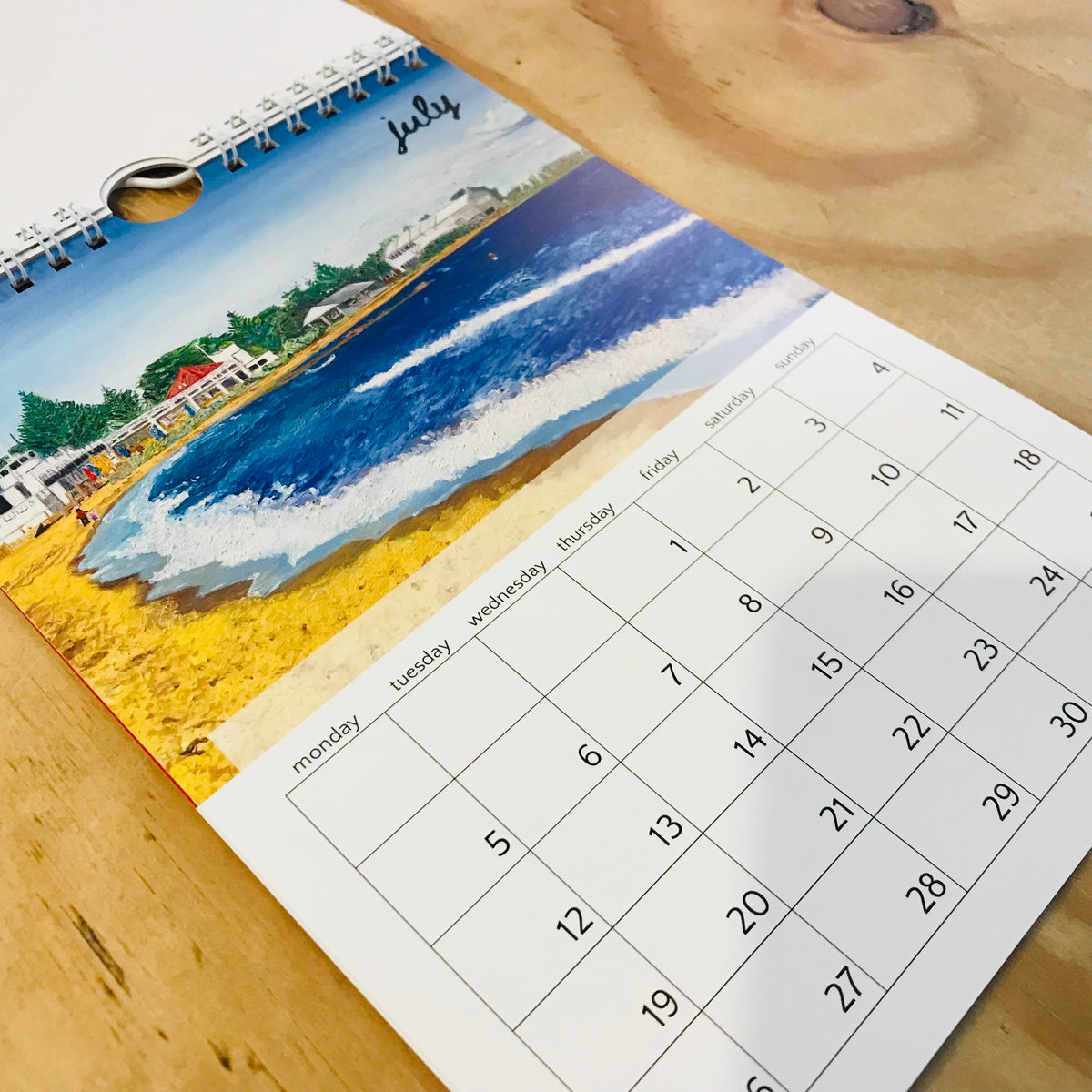2027 Art Calendar by Melissa Baldrey Brown (A5)