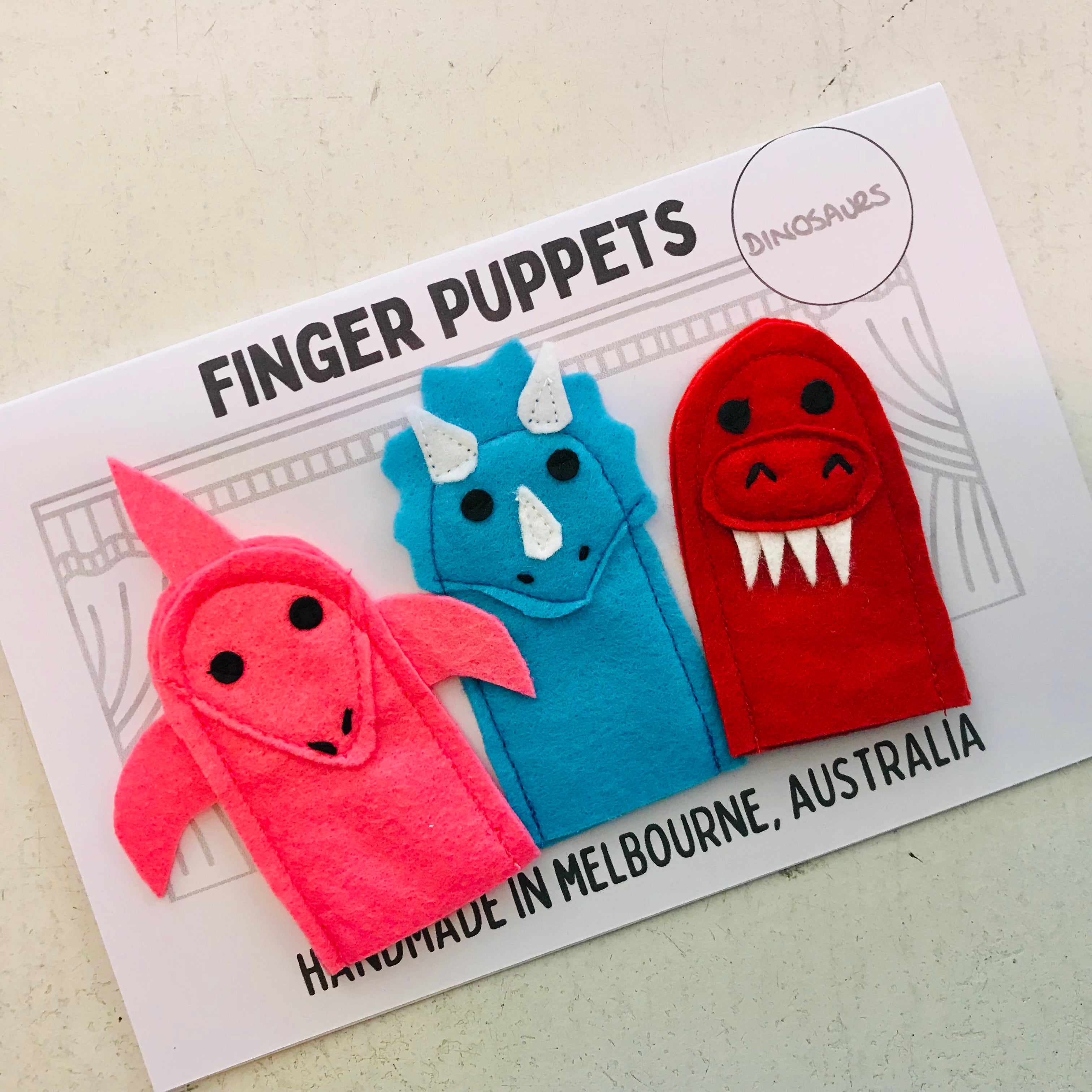 Felt Handmade Finger Puppet Sets