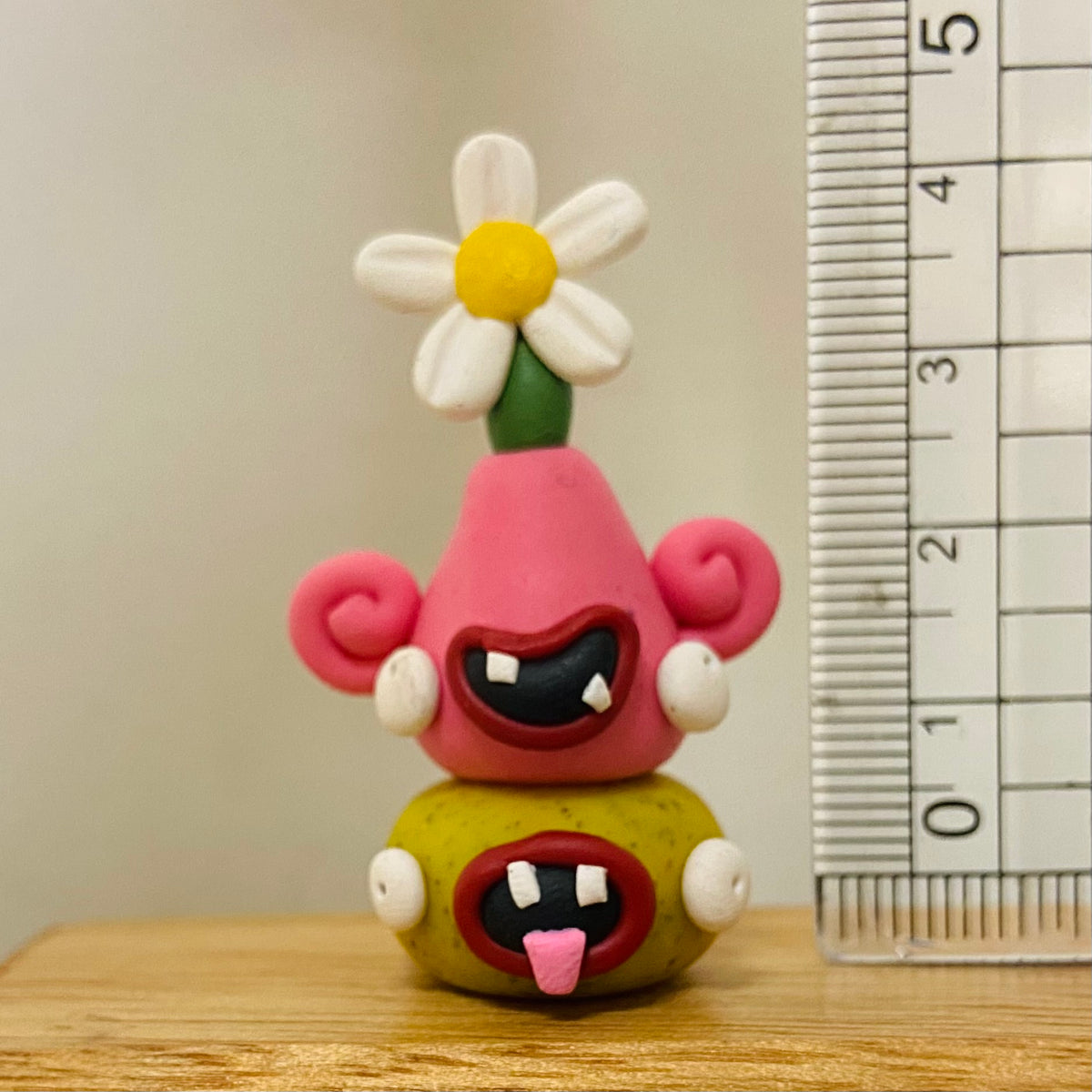 Polymer Clay Mini Pot Plant Figurines