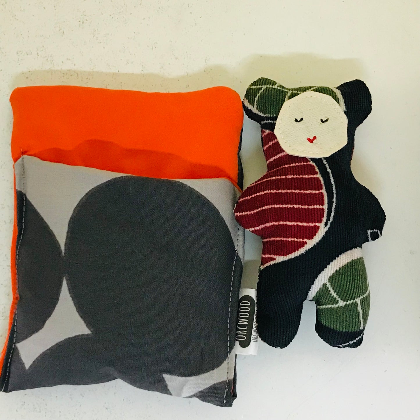 Handmade OOAK Mini Sleepy Bear with Sleeping Bag