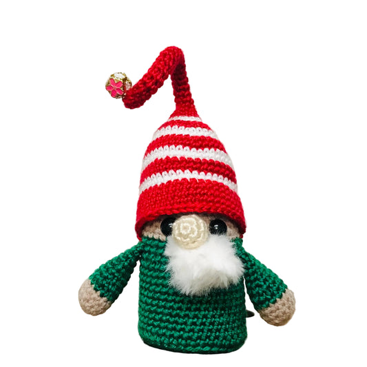 Christmas Shelf Elf Mini Gnome Crochet Toy