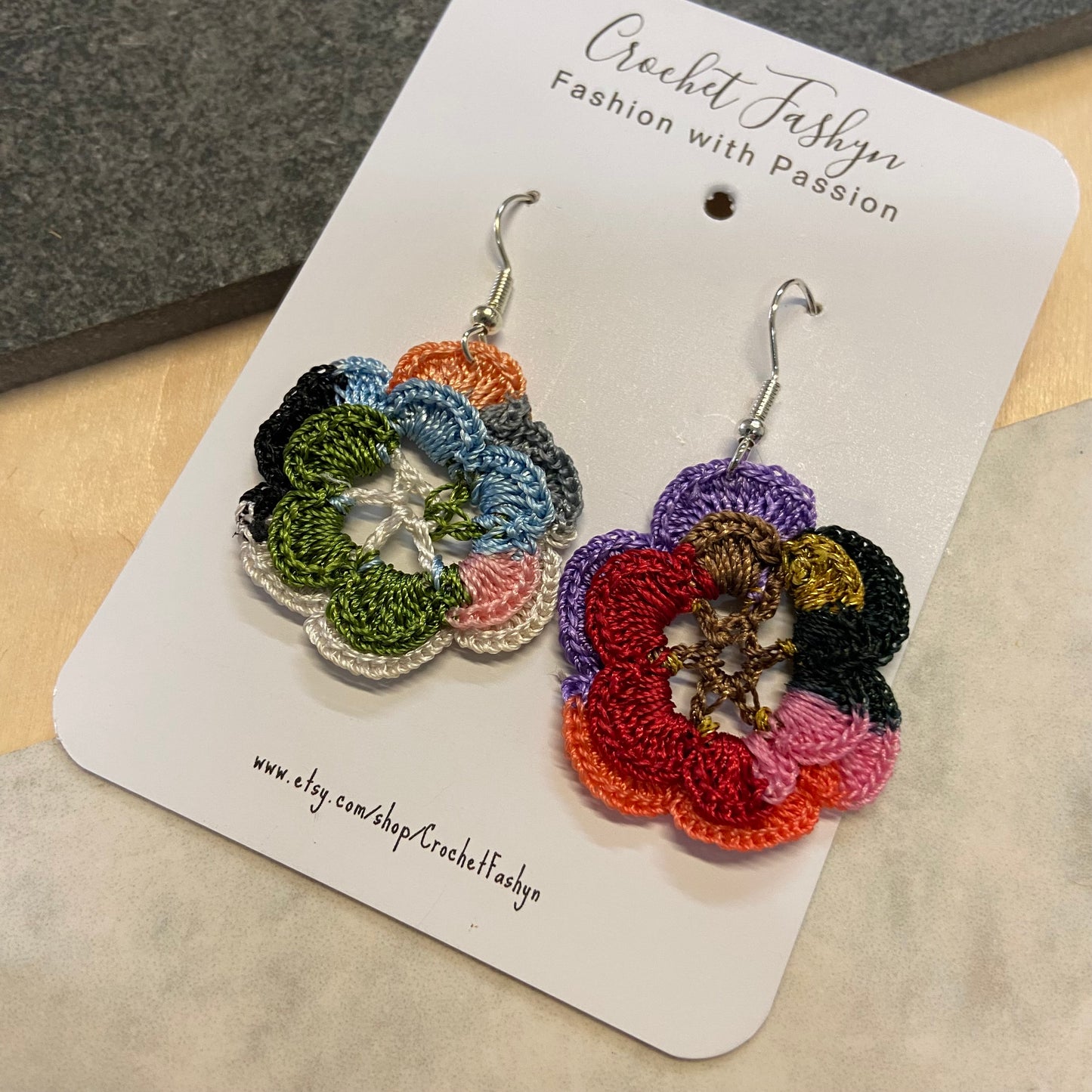 Handcrafted Crochet Earrings