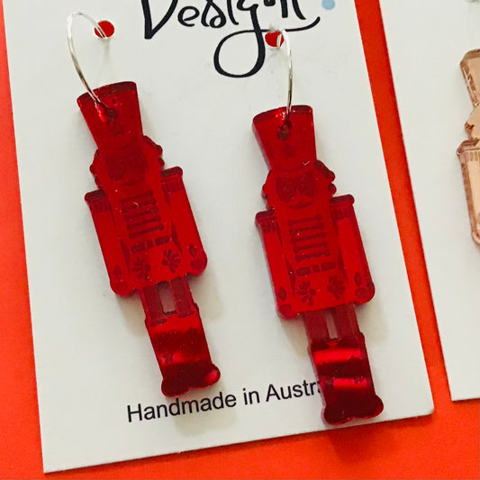 Christmas Nutcracker Statement Earrings