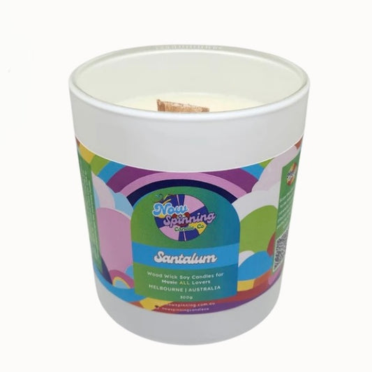 Candles for Music Lovers - Santalum Pride Candle with Tunes