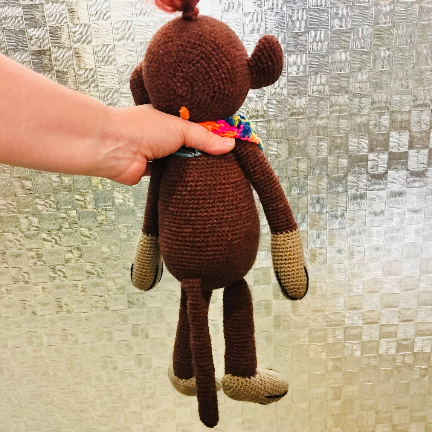 Crochet Monkey Toy