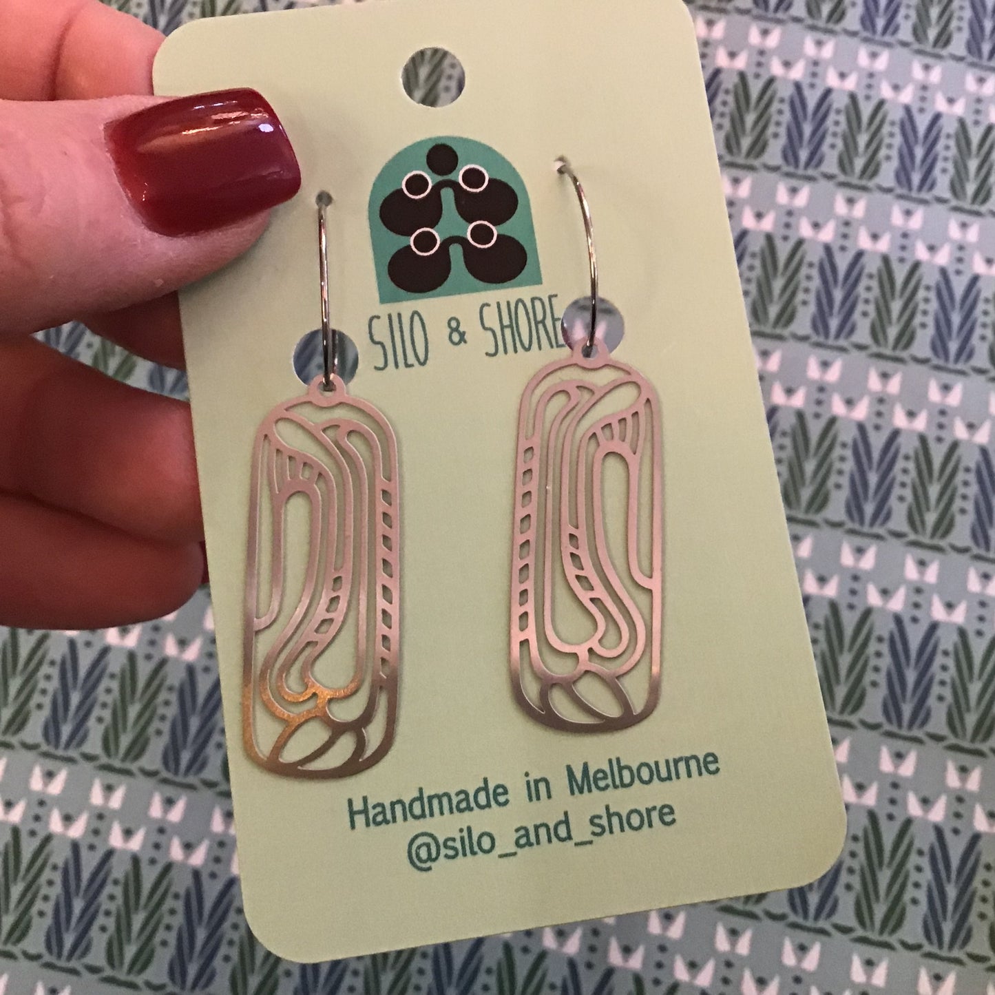 Stainless Steel Statement Earrings - Detour Range