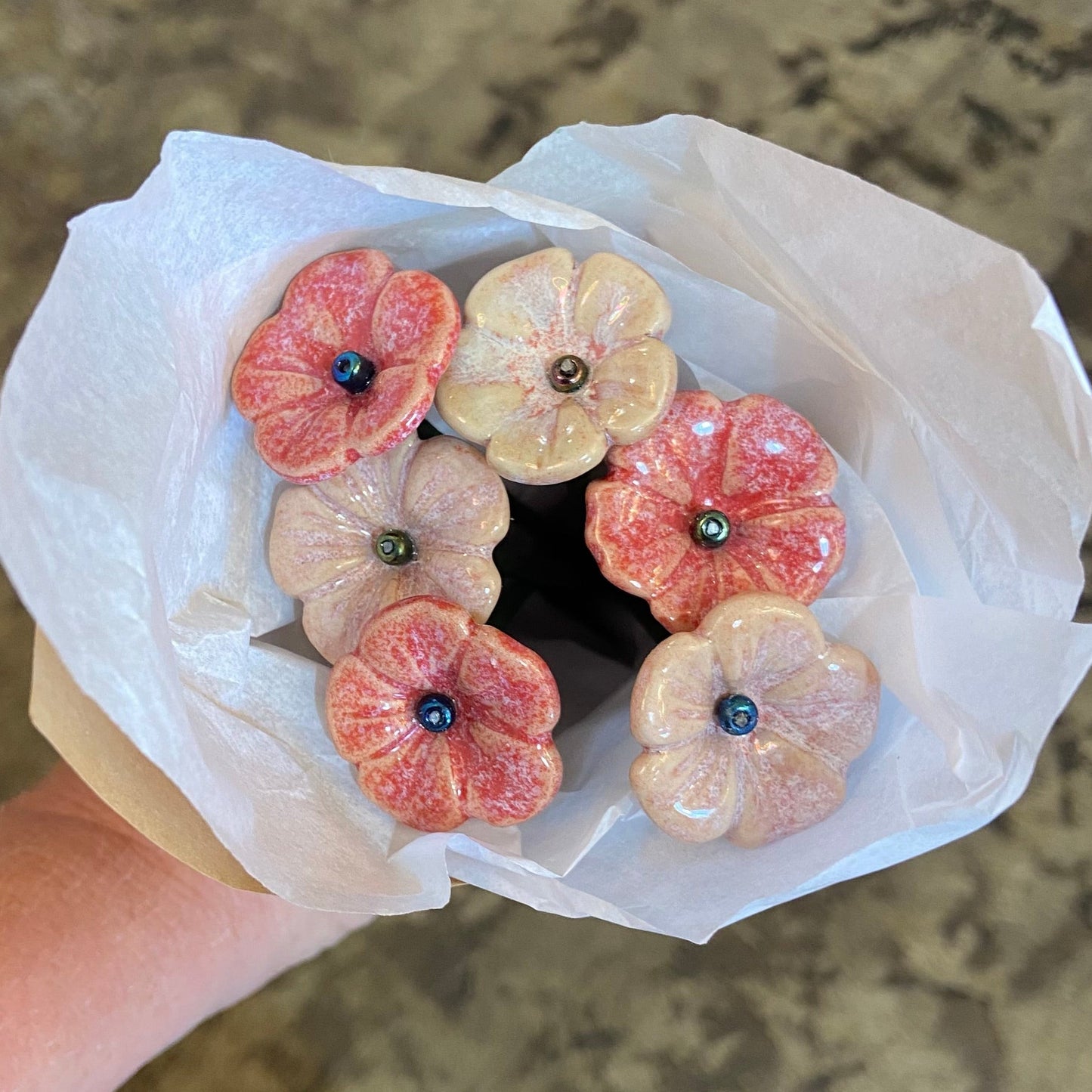 Handthrown Ceramic Forever Posies