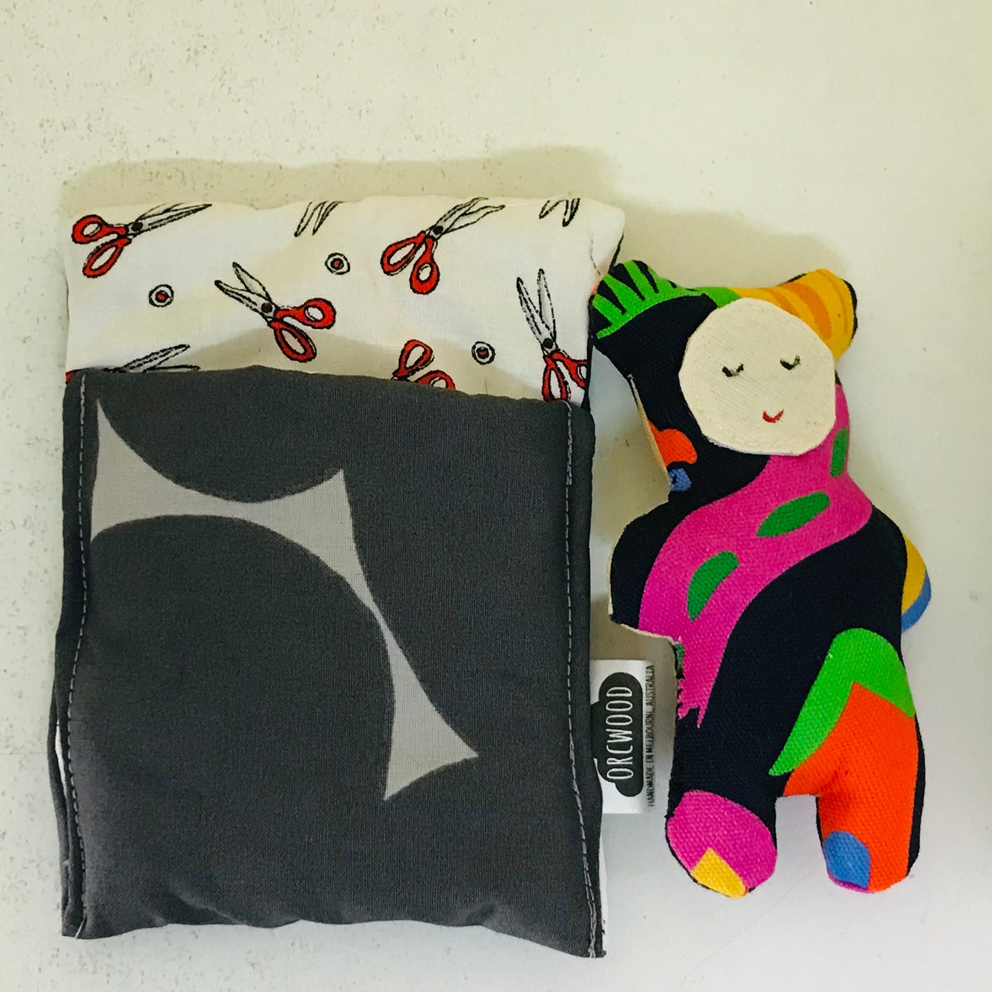 Handmade OOAK Mini Sleepy Bear with Sleeping Bag