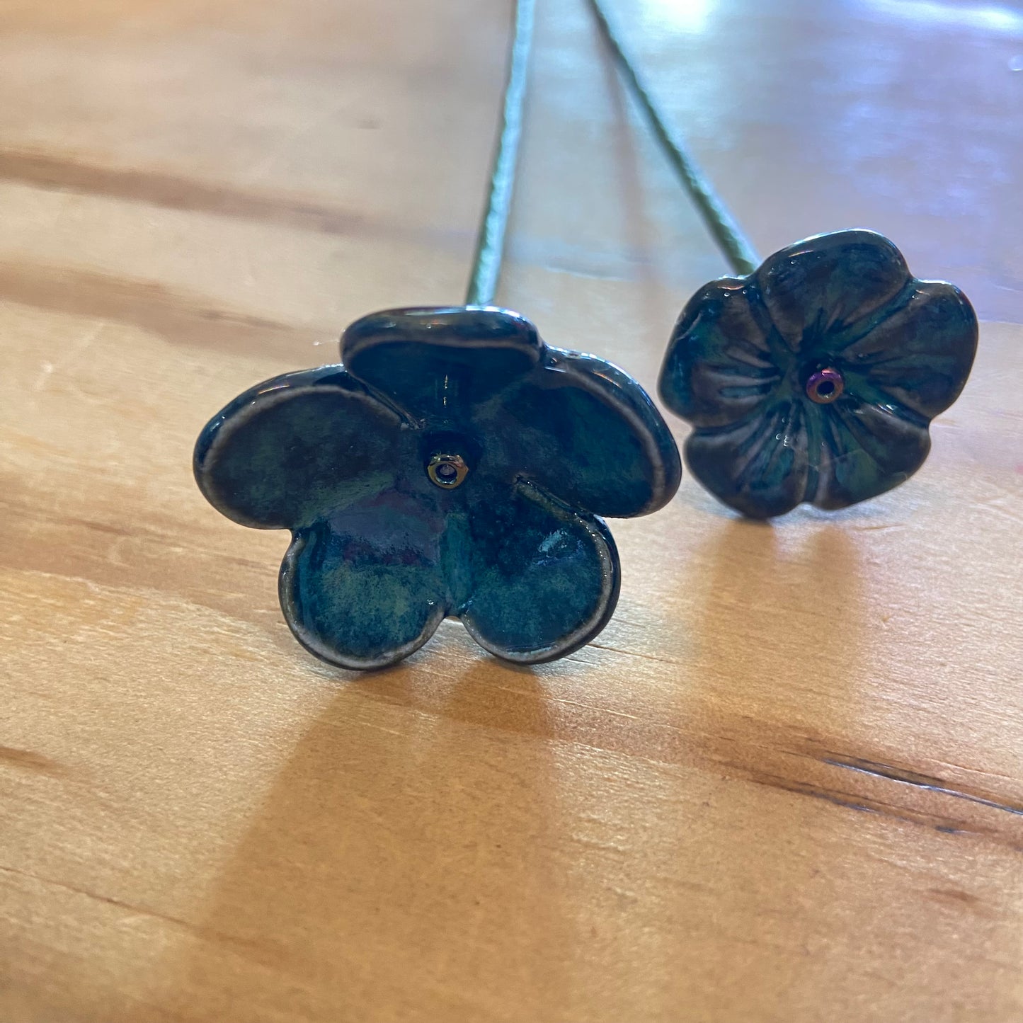 Handthrown Ceramic Flower