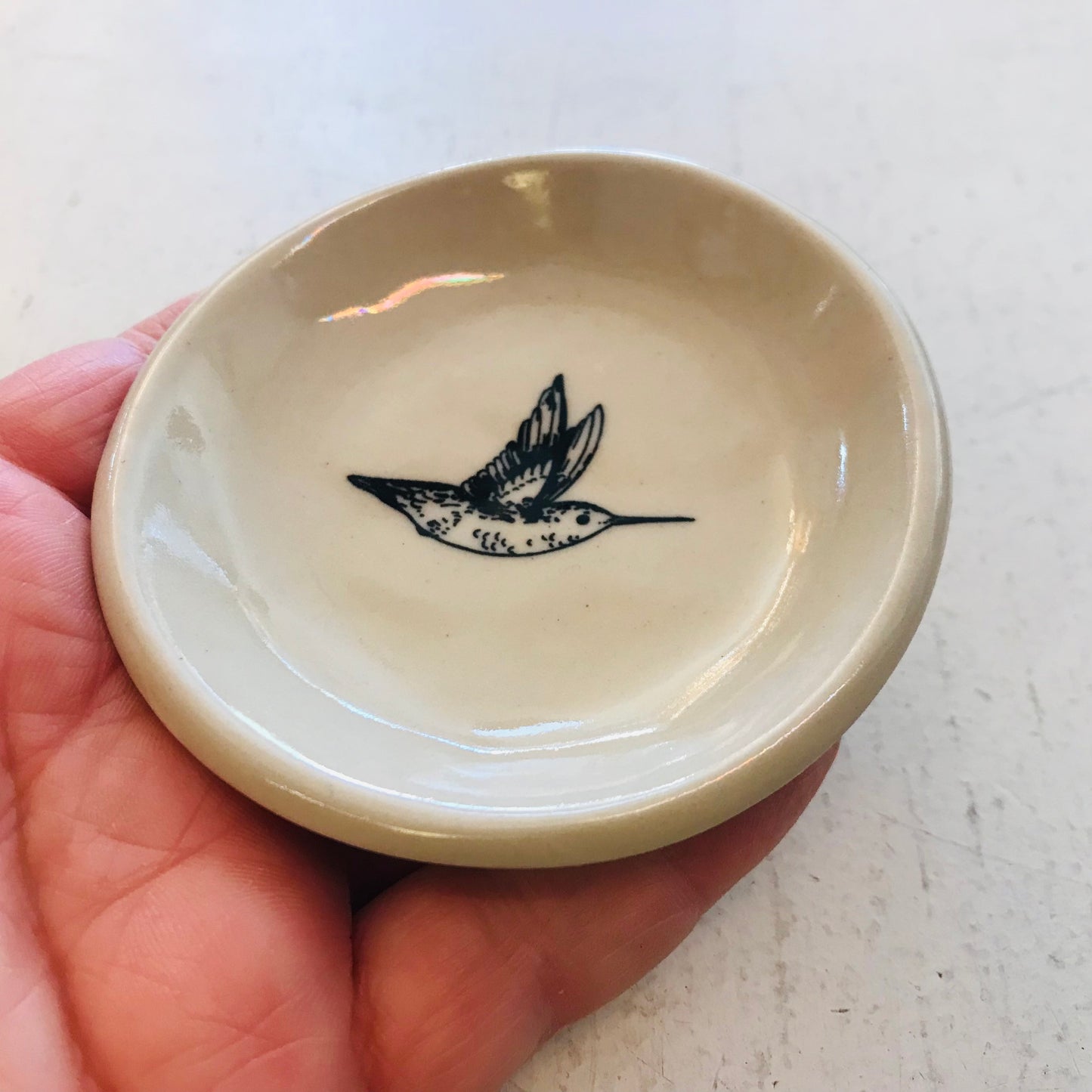 Handthrown Pottery Round Small Bowls & Trinket Dishes - Patterned & Coloured