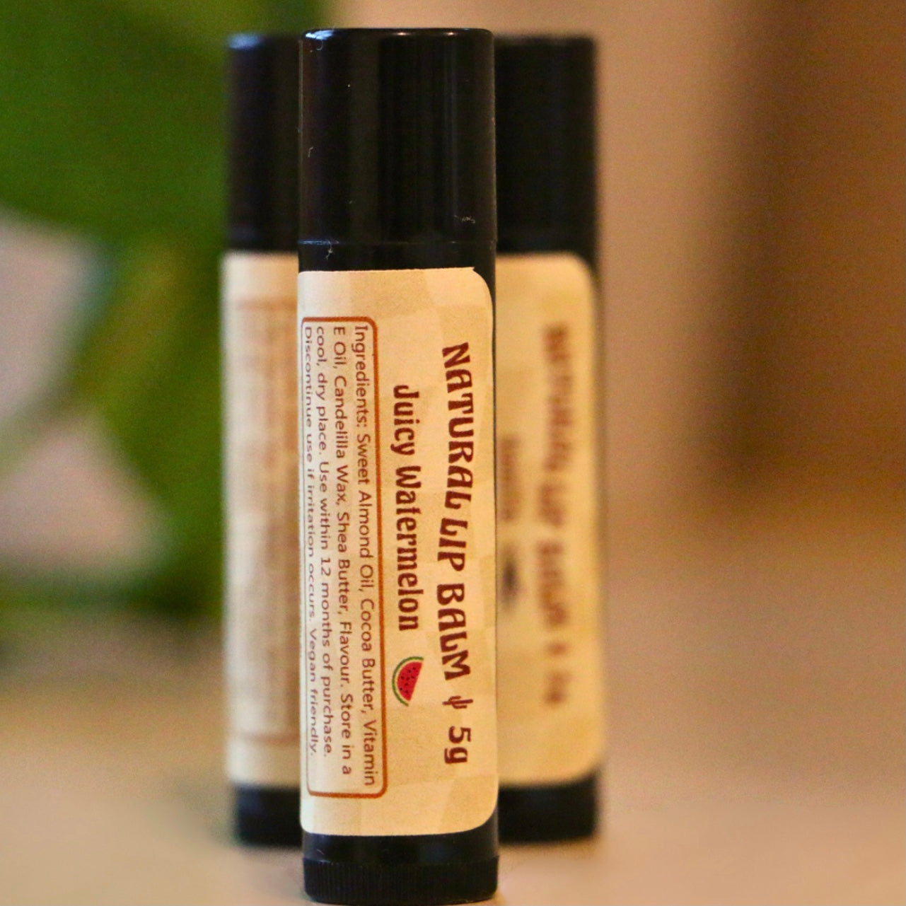Natural Vegan Lip Balms