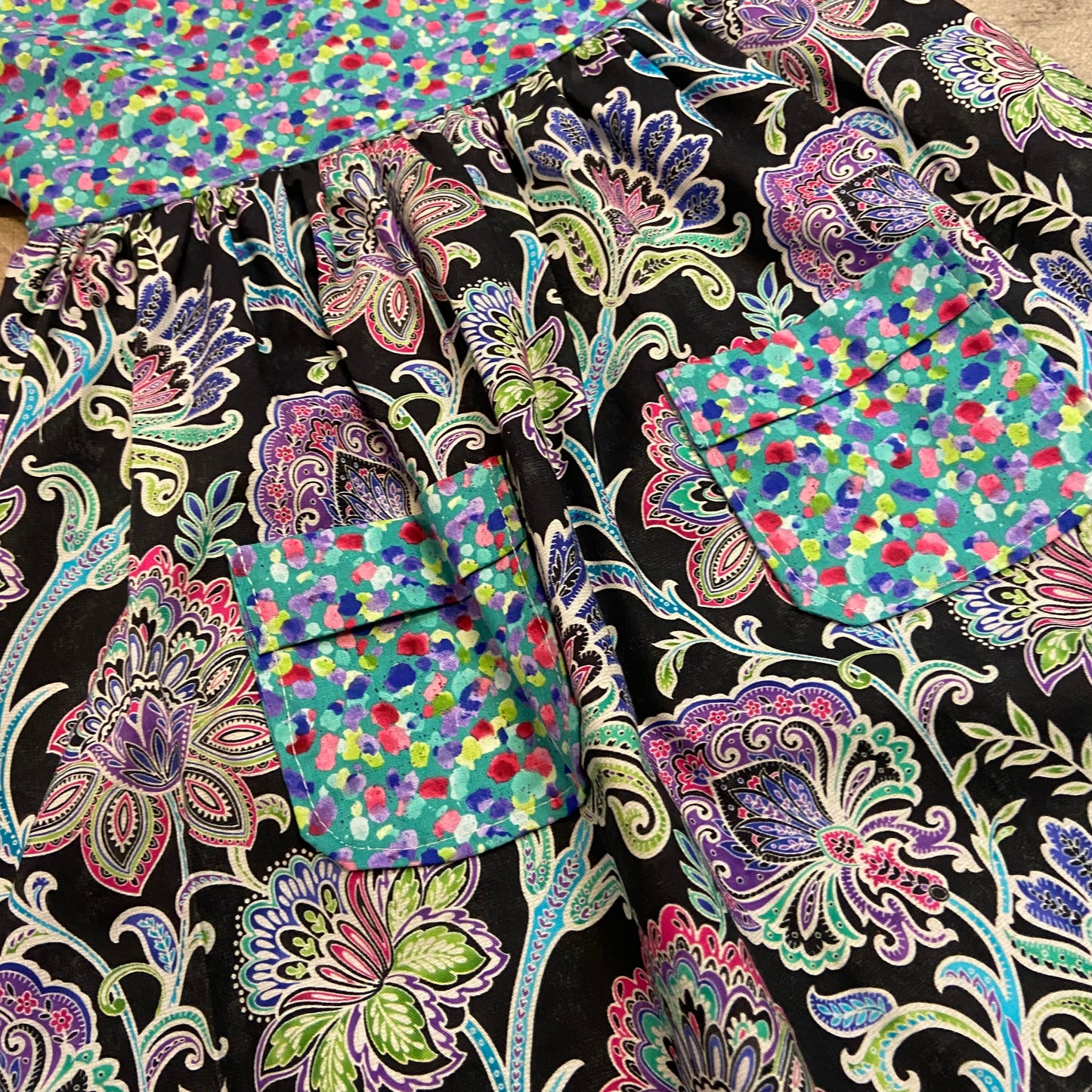 The Moxie Handmade Dress - Paisley Speckles