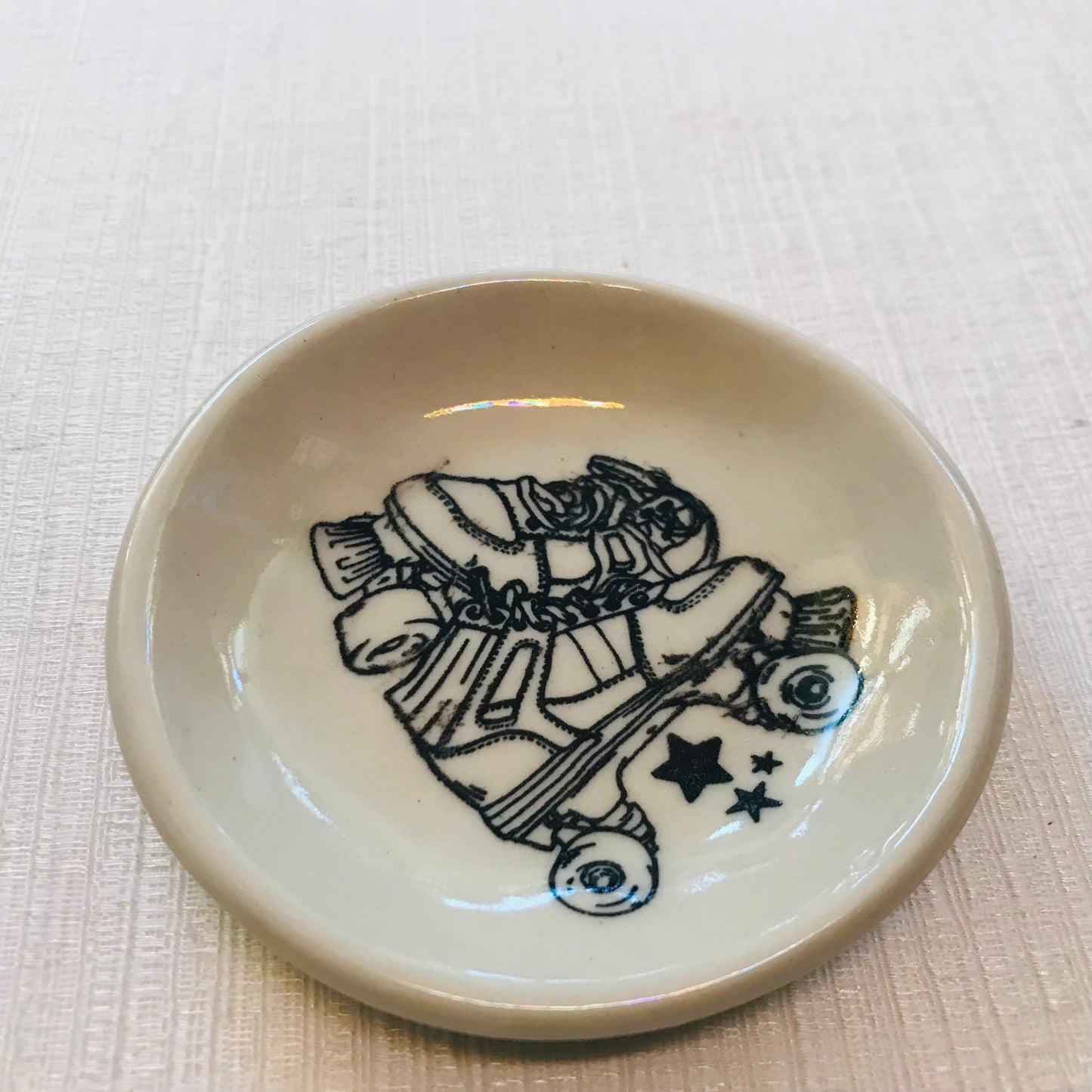 Handthrown Pottery Round Small Bowls & Trinket Dishes - Patterned & Coloured