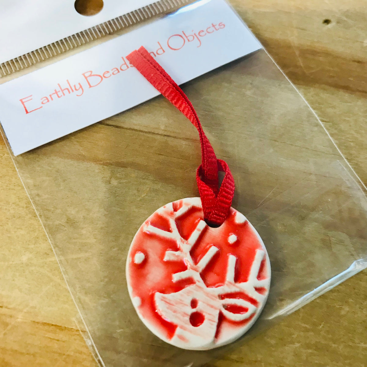 Ceramic Christmas Gift Tag