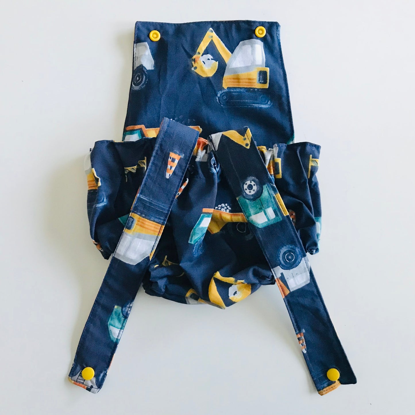 Baby Toddler Summer Romper - Diggers & Trucks