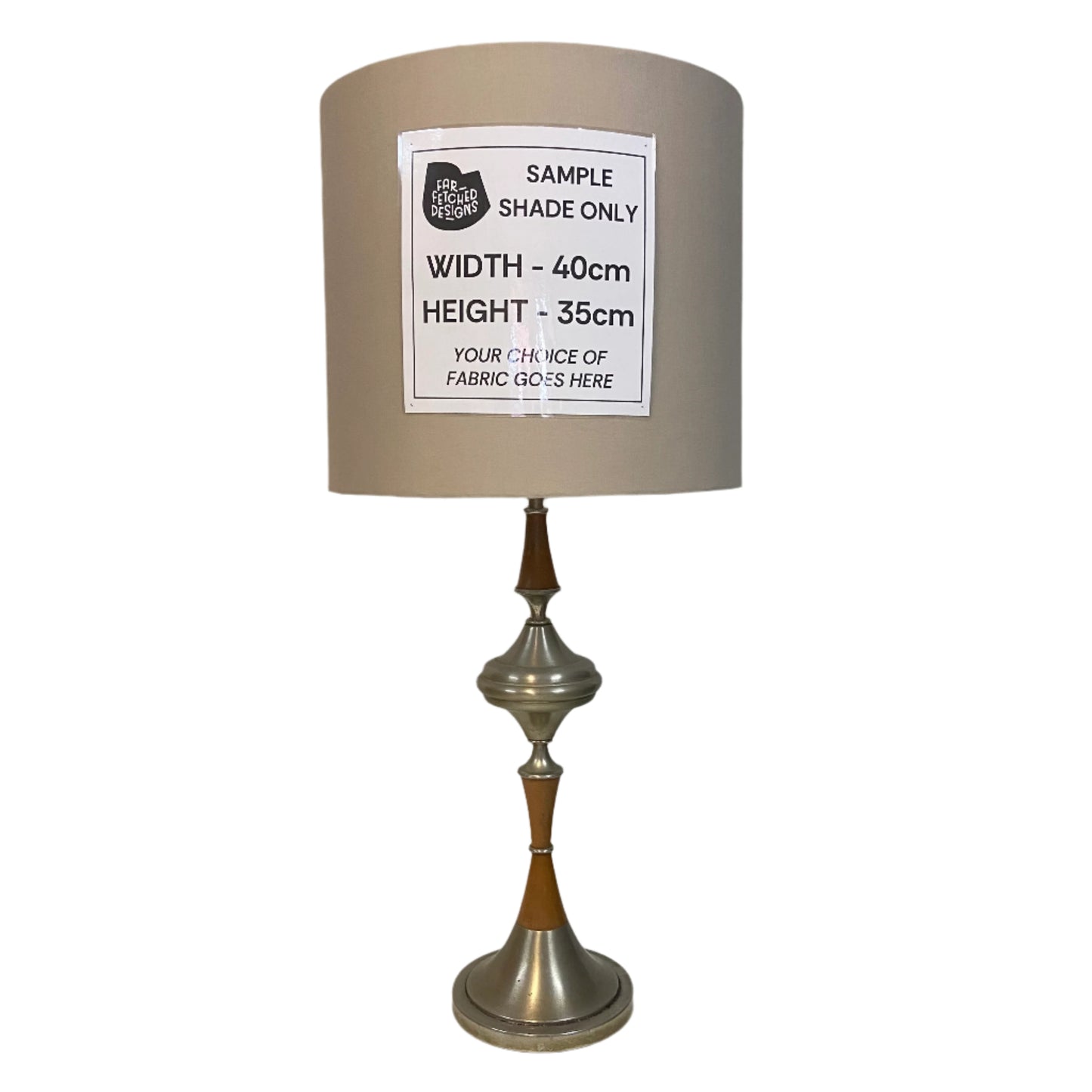 Lamp Base Only - Vintage Genie Table Lamp