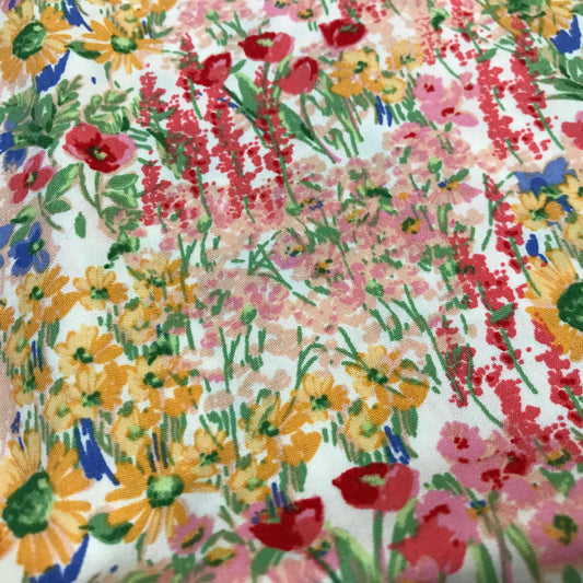 Custom Lamp Shade only - Wild Flower Patch