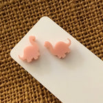 Novelty Studs Earrings - Graphic Acrylic