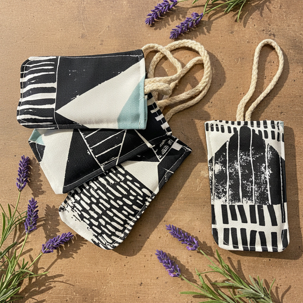 Scented Lavender Pouches (set of 4)
