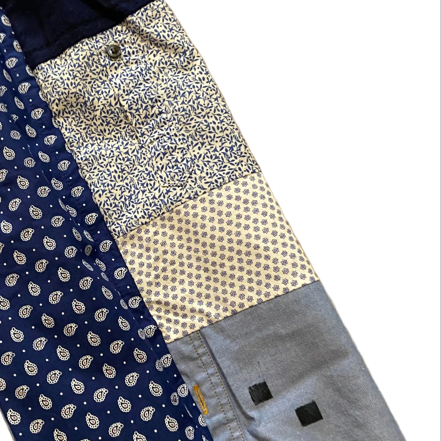 Scarecrow Dress - Multi Blues