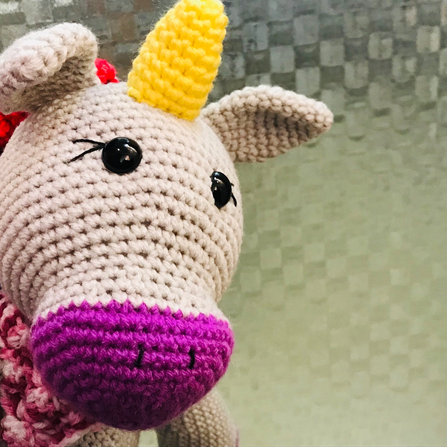 Unicorn Crochet Toy