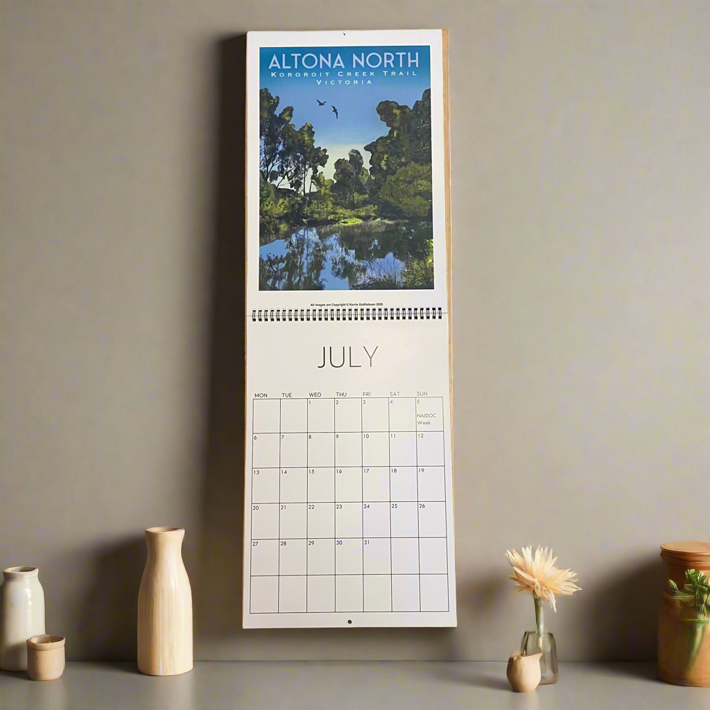 2026 Westie Wall Calendar by Kerrie Gottliebsen (A3)