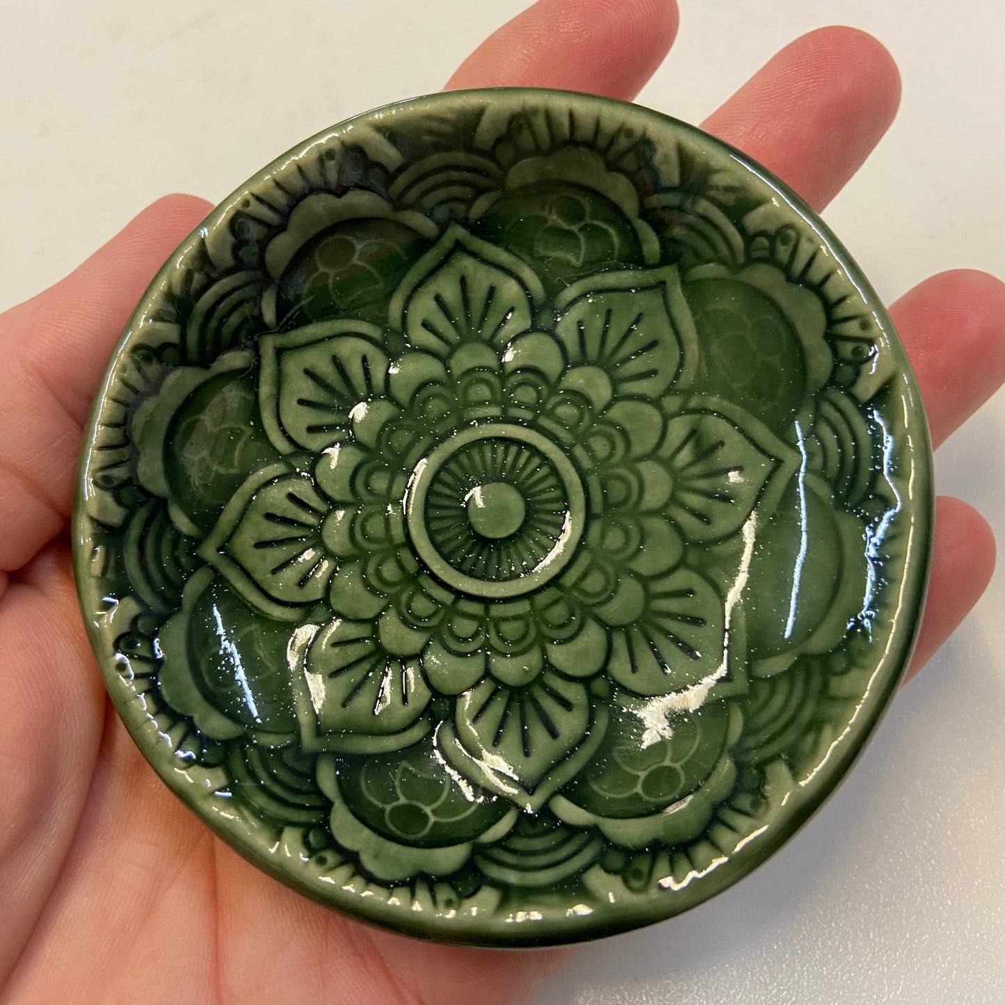Handthrown Pottery Round Small Bowls & Trinket Dishes - Patterned & Coloured