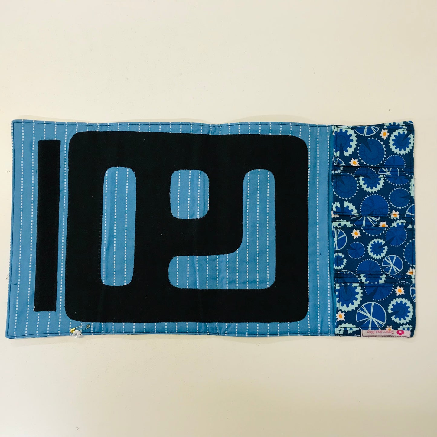 Handmade Fabric Toy Car Travel Roll Wallet